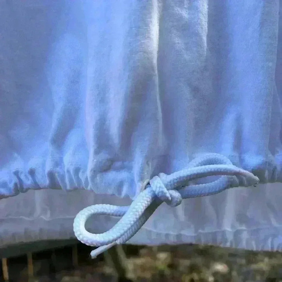 Monki White Shirt Crop Top oversized cut basic Size L - Picture 6 of 9